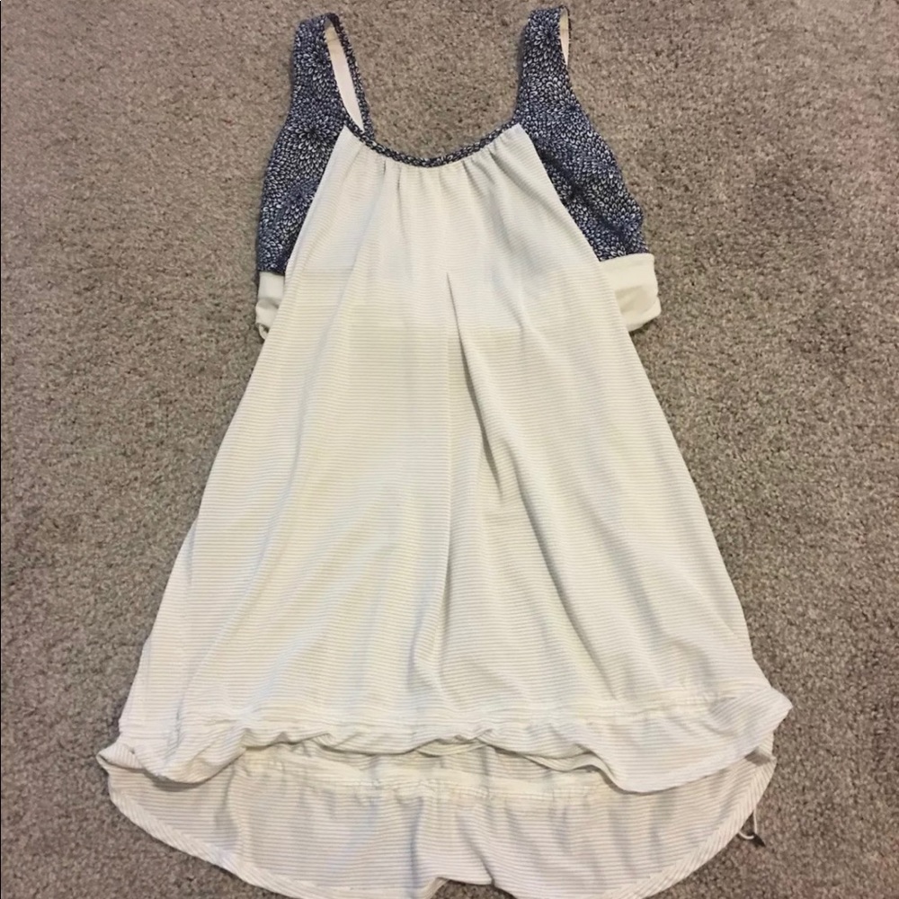 Lululemon Workout Tank with Built in Bra Size 6